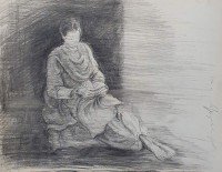 Arsalan Naqvi, 10 x 13 Inch, Pencil on Paper, Figurative Painting, AC-ARN-113